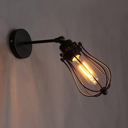 Kreatívna osobnosť Dekoratívna kovaná retro grapefruitová nástenná lampa