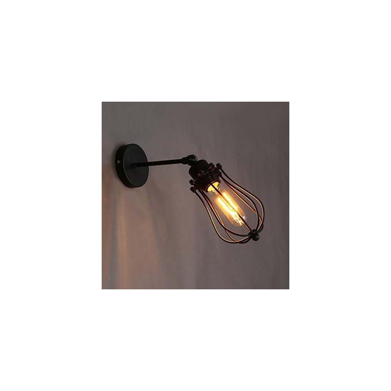 Kreatívna osobnosť Dekoratívna kovaná retro grapefruitová nástenná lampa