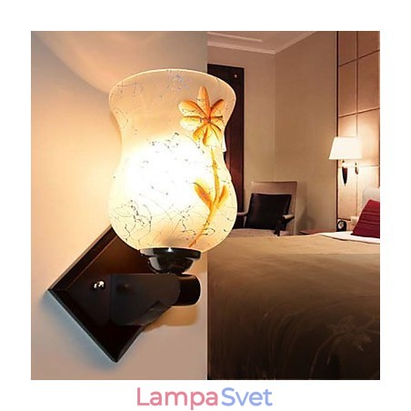 Kreatívna nástenná lampa z masívneho dreva v spálni Hlava postele svieti Kreatívna nástenná lampa z masívneho dreva v spálni Hlava postele svieti
