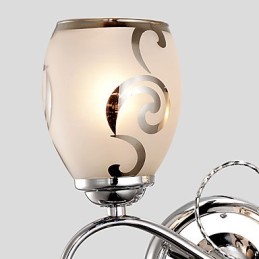 Nástenné svietniky Crystal Modern Contemporary Metal