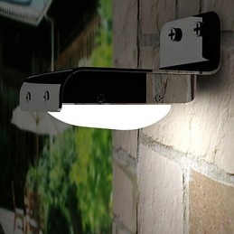 Hlasový senzor Vonkajšia solárna svetelná lampa Krajina Záhradný plot