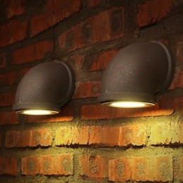 Loft Personality Vintage Barový pult Vodná fajka Nástenná lampa Bodové svetlo Lot Osvetlenie Lampa na schodisko Balkón