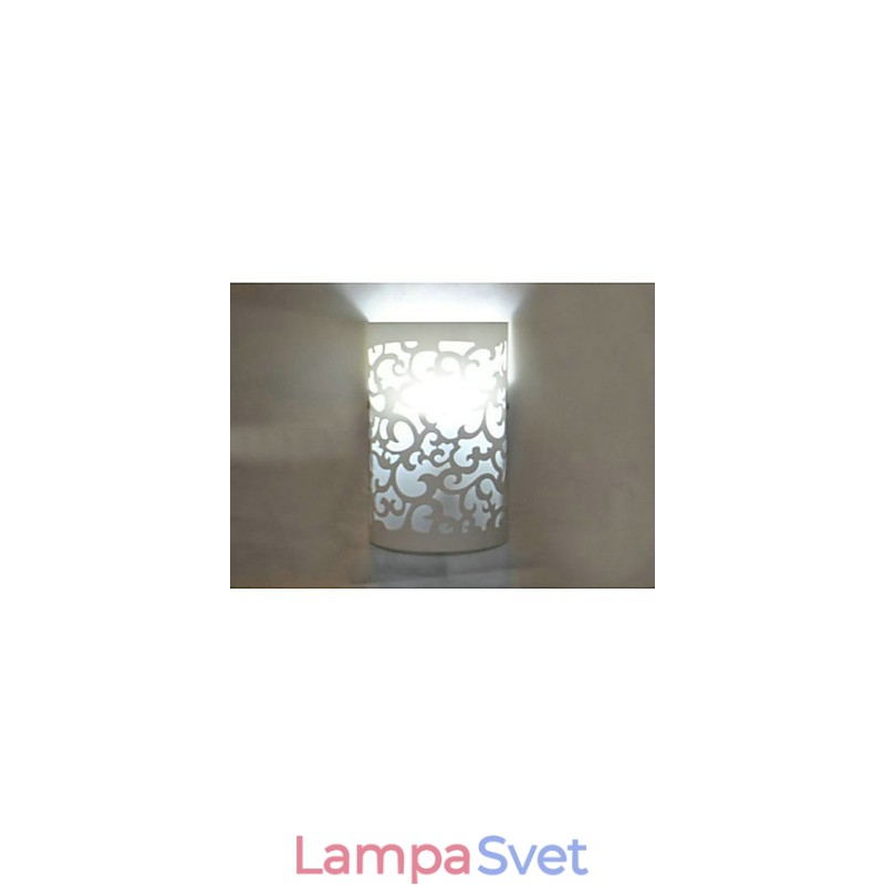 CELÉ MODRÁ Vysokokvalitná dekorácia vyrezávaných vzorov alebo vzorov na nástennej lampe z dreva