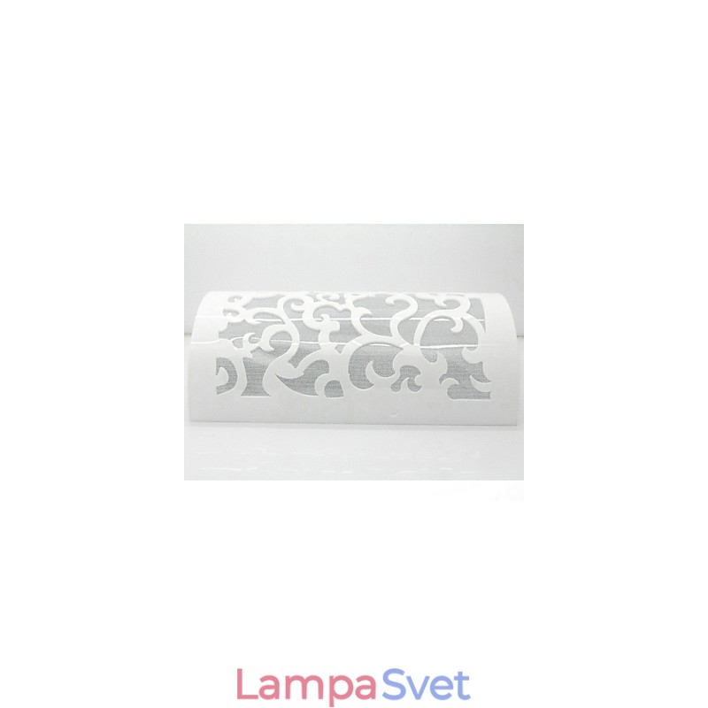 CELÉ MODRÁ Vysokokvalitná dekorácia vyrezávaných vzorov alebo vzorov na nástennej lampe z dreva