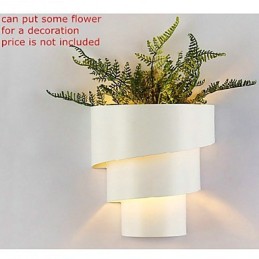 Vysoko kvalitná špirálová nástenná lampa s moderným módnym dizajnom Kreatívna nástenná lampa