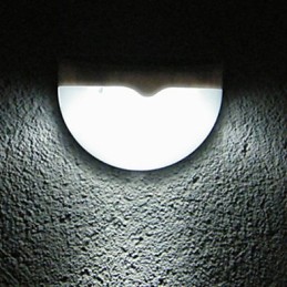 Nová nástenná solárna lampa na ovládanie zvuku a svetla Záhradné svetlo Osvetlenie plotovej lampy Vila