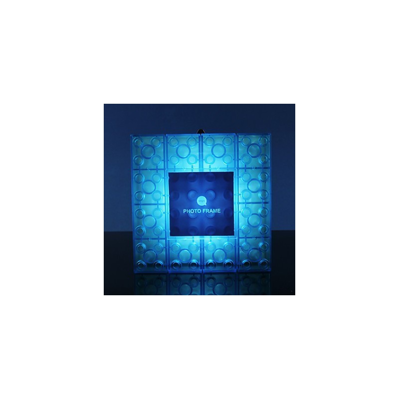 Creative Blocks Frame Svetlá farba Roztomilé darčeky Nástenná lampa Háčik na opasok