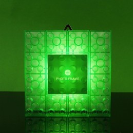 Creative Blocks Frame Svetlá farba Roztomilé darčeky Nástenná lampa Háčik na opasok