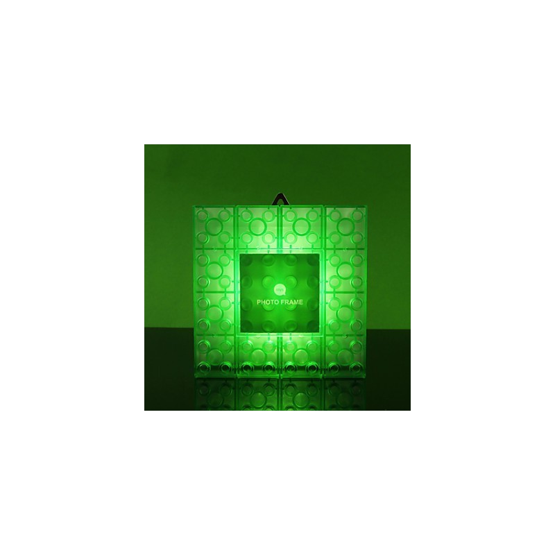 Creative Blocks Frame Svetlá farba Roztomilé darčeky Nástenná lampa Háčik na opasok