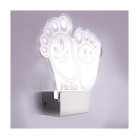 Akrylová nástenná lampa PVC lampa Light Chip Moderný súčasný kov Akrylová nástenná lampa PVC lampa Light Chip Moderný súčasný kov