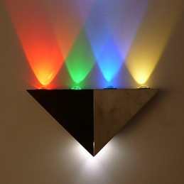 Multi T farebná teplotná lampa Kreatívny barový model Nástenné svietidlá Kovové