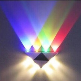 Multi T farebná teplotná lampa Kreatívny barový model Nástenné svietidlá Kovové