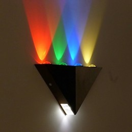 Multi T farebná teplotná lampa Kreatívny barový model Nástenné svietidlá Kovové