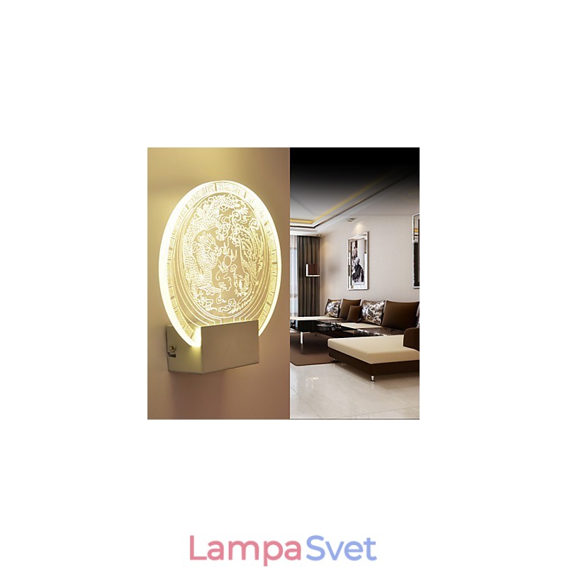 Nástenné svietniky PVC lampa Ľahké moderné súčasné kovové