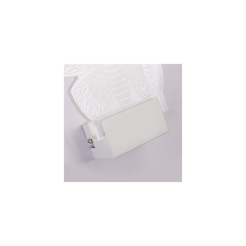 Akrylátové nástenné svietidlo PVC svietidlo ľahké moderné súčasné kovové