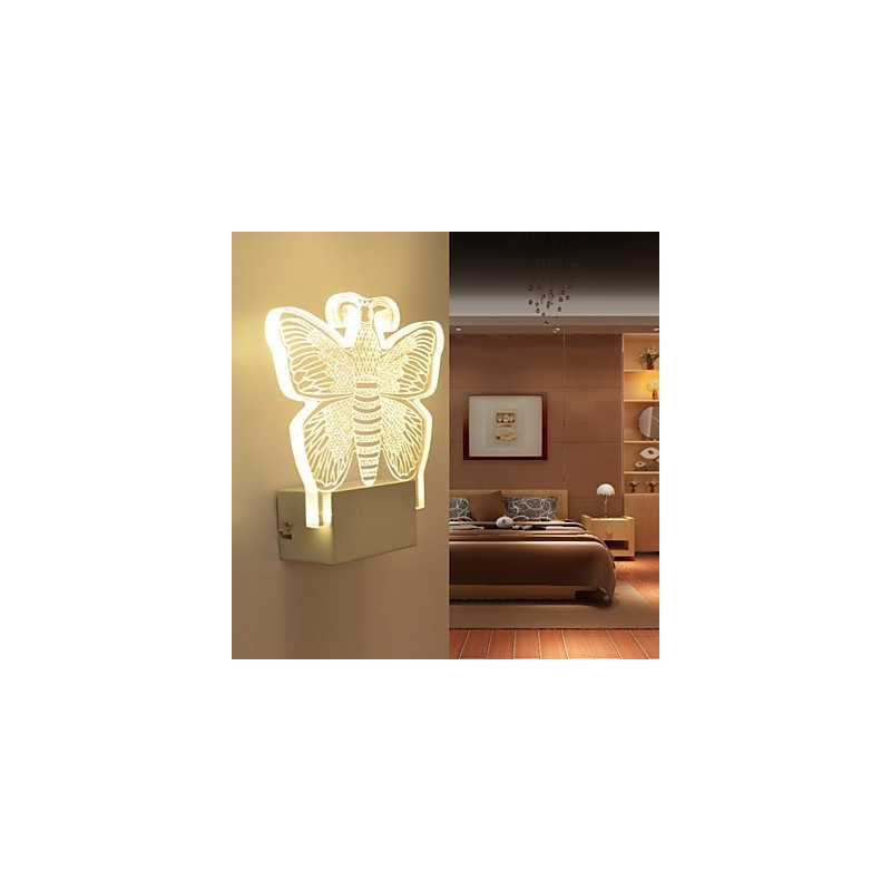 Akrylátové nástenné svietidlo PVC svietidlo ľahké moderné súčasné kovové