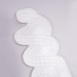 Akrylová nástenná lampa PVC lampa Light Chip Moderný súčasný kov