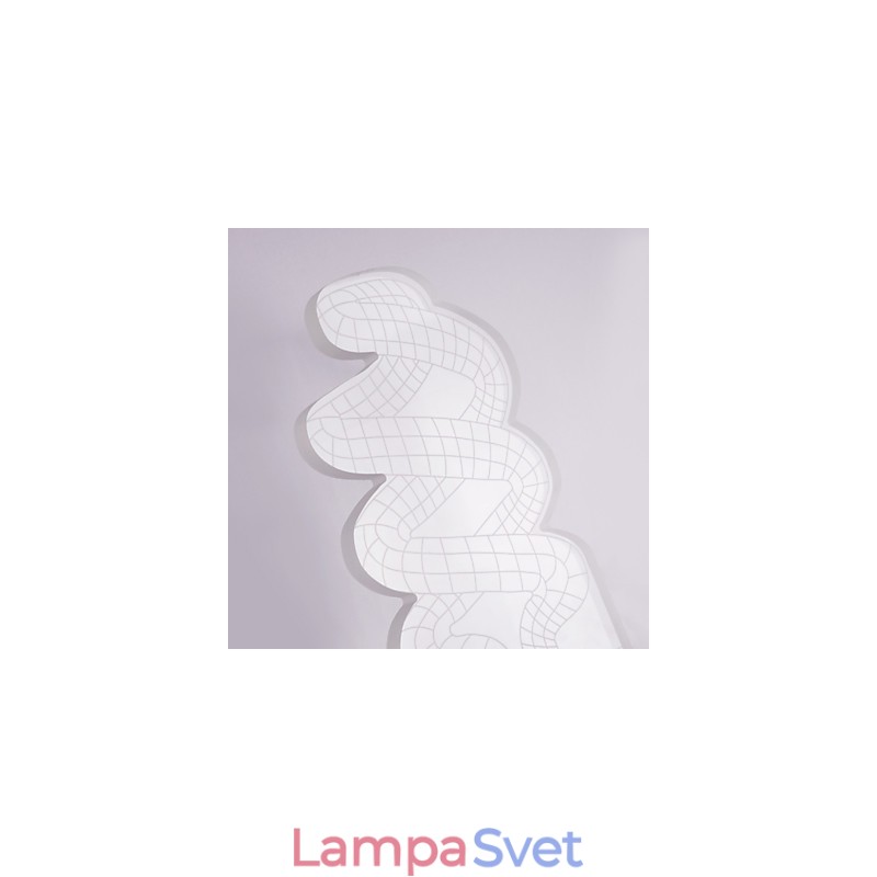 Akrylová nástenná lampa PVC lampa Light Chip Moderný súčasný kov