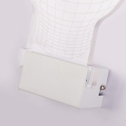 Akrylová nástenná lampa PVC lampa Light Chip Moderný súčasný kov