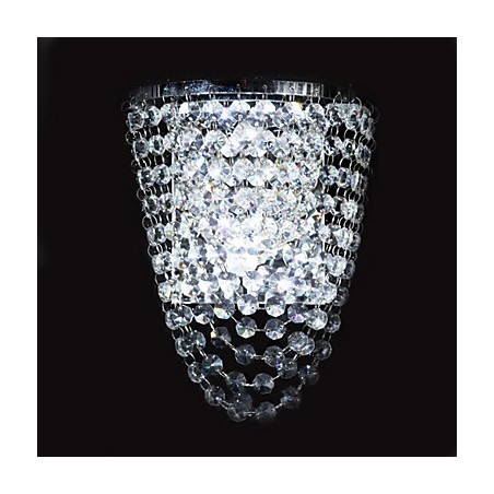 Crystal Flush Mount nástenné svietidlá Moderné súčasné kovové Crystal Flush Mount nástenné svietidlá Moderné súčasné kovové
