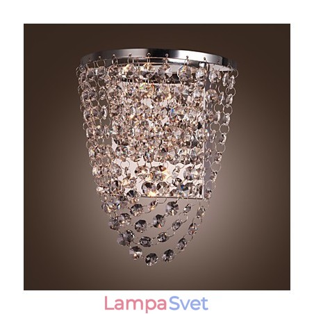 Krištáľové nástenné podložky Moderné kovové