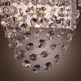 Krištáľové nástenné podložky Moderné kovové