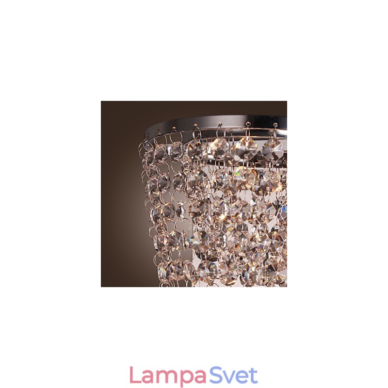 Krištáľové nástenné podložky Moderné kovové