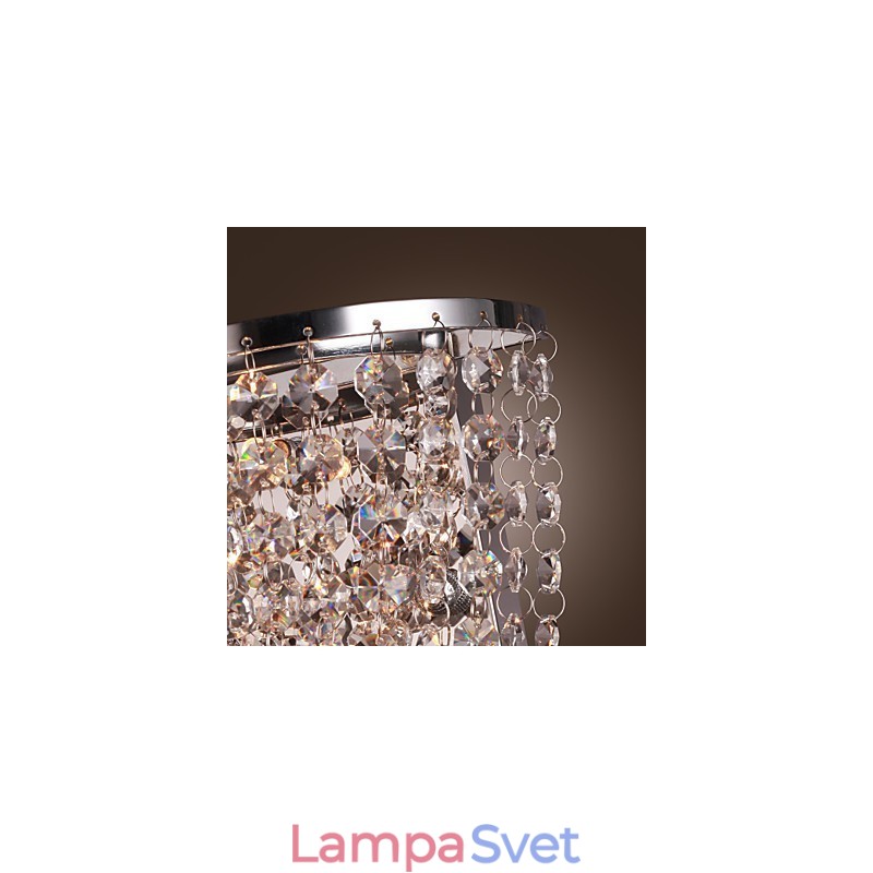 Krištáľové nástenné podložky Moderné kovové