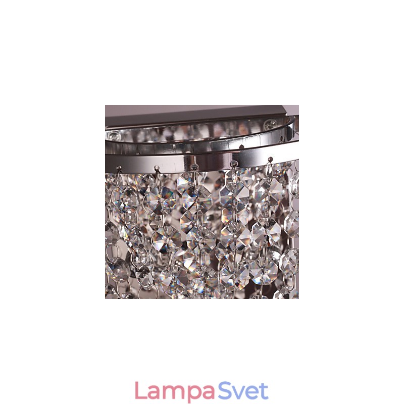 Krištáľové nástenné podložky Moderné kovové