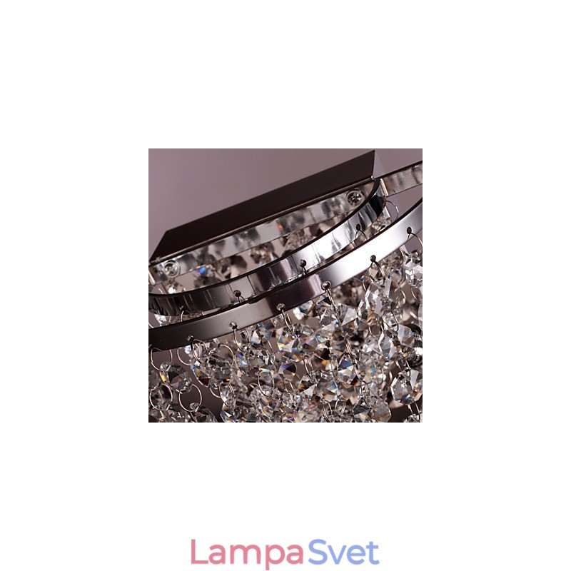 Krištáľové nástenné podložky Moderné kovové