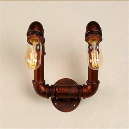 Americká barová nástenná lampa Xiang v spálni s vodnou fajkou Retro priemyselné železné nástenné svietidlo