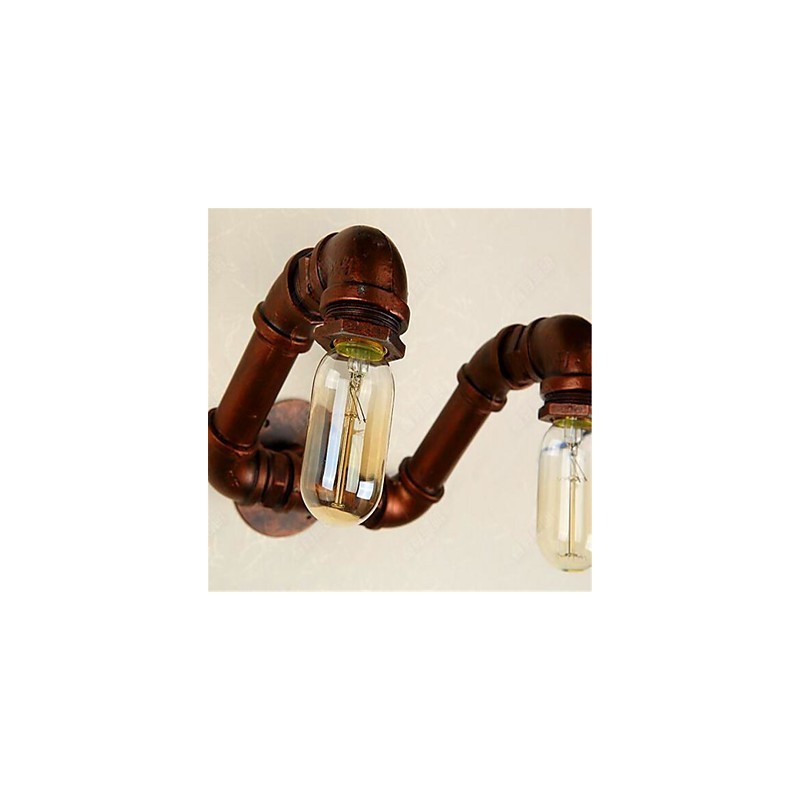 Americká barová nástenná lampa Xiang v spálni s vodnou fajkou Retro priemyselné železné nástenné svietidlo