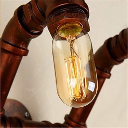 Americká barová nástenná lampa Xiang v spálni s vodnou fajkou Retro priemyselné železné nástenné svietidlo
