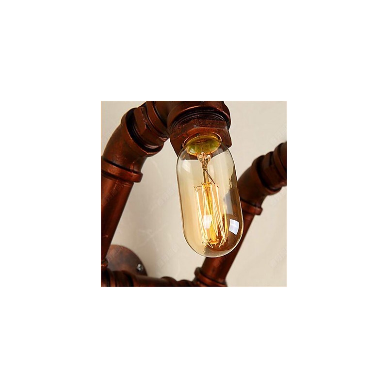 Americká barová nástenná lampa Xiang v spálni s vodnou fajkou Retro priemyselné železné nástenné svietidlo
