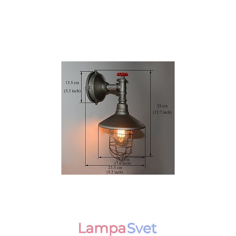 Nové Retro Loft Vintage Industrial Edison Nástenné svietidlo Závesné svietidlá