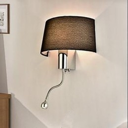 Hotelová izba Spálňa Látková lampa do uličky Nočná lampa s americkým spínačom nočnej lampy
