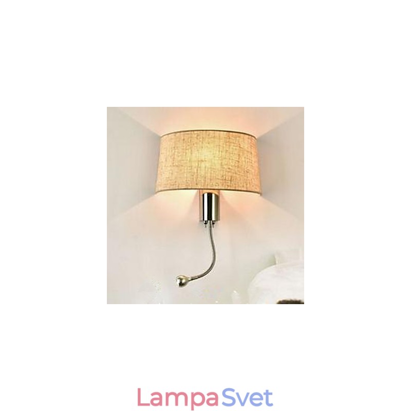 Hotelová izba Spálňa Látková lampa do uličky Nočná lampa s americkým spínačom nočnej lampy