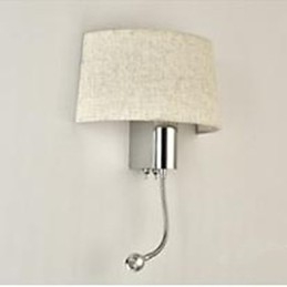 Hotelová izba Spálňa Látková lampa do uličky Nočná lampa s americkým spínačom nočnej lampy