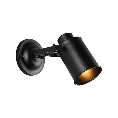 Vintage Black Metal Loft Sconce Obývacia izba Jedáleň Predsieň Kaviareň Bary Barové nástenné svietidlo Vintage Black Metal Loft Sconce Obývacia izba Jedáleň Predsieň Kaviareň Bary Barové nástenné svietidlo