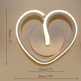 Moderná minimalistická spálňa Nočná lampa Nástenná lampa Osvetlenie lampy Balkón Ulička Schody Kreatívna obývačka
