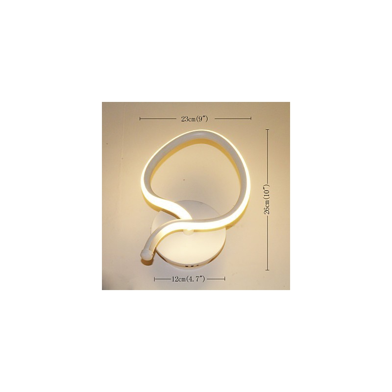 Moderná minimalistická nástenná lampa Nočná kreatívna lampa do chodby hliníkové osvetlenie