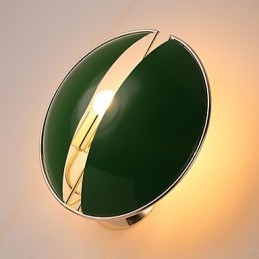 Funkcia moderného moderného vintage maľby pre nástenné svietidlo v mini štýle uplight