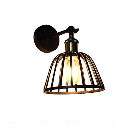 Svetlo maľovaná oceľová nástenná lampa Dumb Black Americká káva Dekorácia Retro nástenná svetelná lampa so svetelným mečom na stene Svetlo maľovaná oceľová nástenná lampa Dumb Black Americká káva Dekorácia Retro nástenná svetelná lampa so svetelným mečom na stene