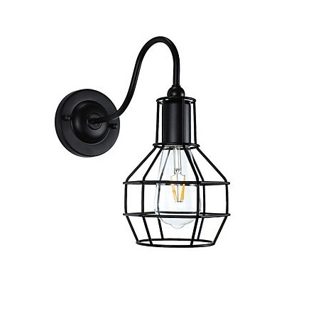 Nástenné svietidlo Nástenné svietniky Nástenné železo Nástenná lampa Dumb Black Lightsaber Lamp On Wall Nástenné svietidlo Nástenné svietniky Nástenné železo Nástenná lampa Dumb Black Lightsaber Lamp On Wall