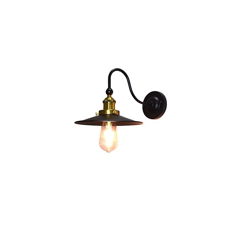 Nástenné svietidlo Nástenné svietniky Nástenné železo Nástenná lampa Dumb Black Lightsaber Lamp On Wall