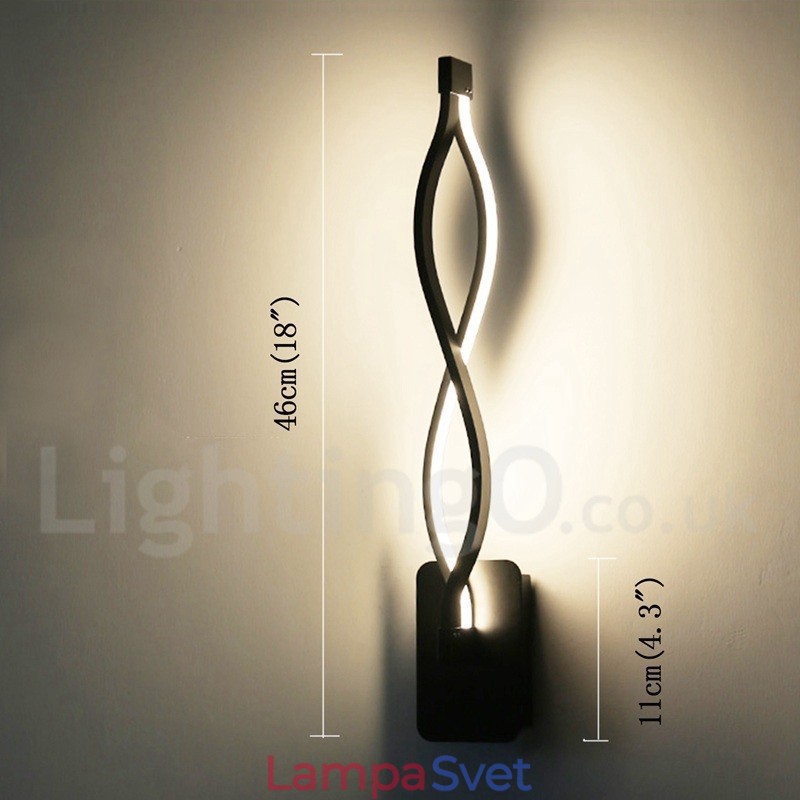 Moderné minimalistické nástenné svietidlo Obývacia izba Chodba Predsieň Schody Svetlá Nočná lampa