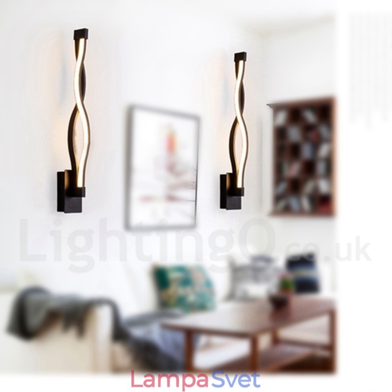 Moderné minimalistické nástenné svietidlo Obývacia izba Chodba Predsieň Schody Svetlá Nočná lampa