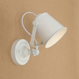 Vidiecka funkcia retro maľby Nastaviteľná pre ochranu očí otočného ramena Downlight Nástenné svietidlá Nástenné svietidlo