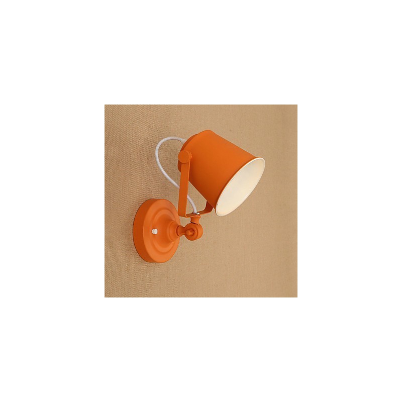 Vidiecka funkcia retro maľby Nastaviteľná pre ochranu očí otočného ramena Downlight Nástenné svietidlá Nástenné svietidlo