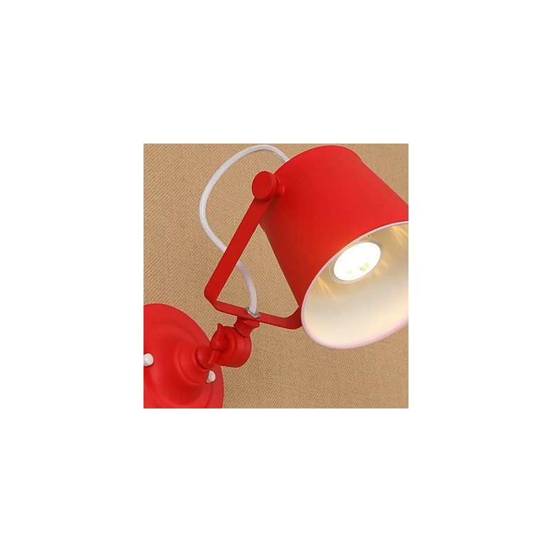 Vidiecka funkcia retro maľby Nastaviteľná pre ochranu očí otočného ramena Downlight Nástenné svietidlá Nástenné svietidlo
